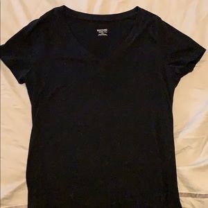 Black v neck top